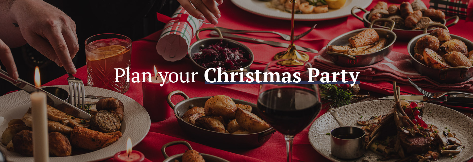 Christmas party at The Crown and Anchor Euston