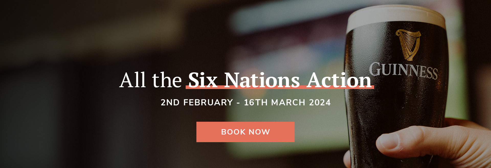 Rugby Six Nations 2024 at The Crown and Anchor Euston